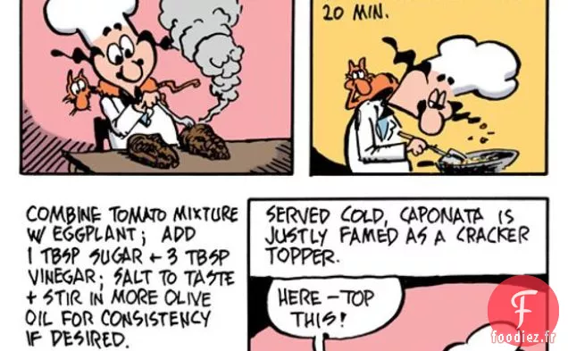 La Cuisine de Dessin Animé : Caponata