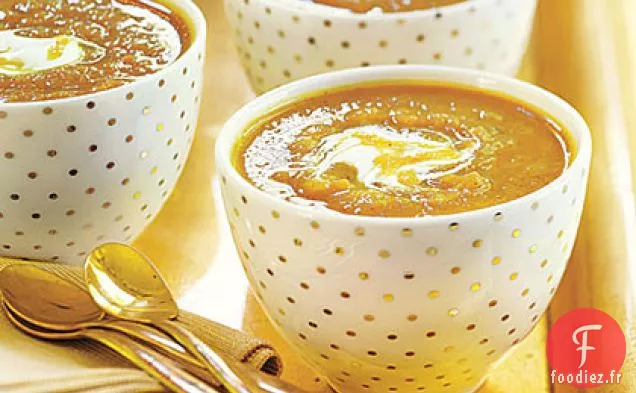 Soupe de Courge Musquée aux Pommes