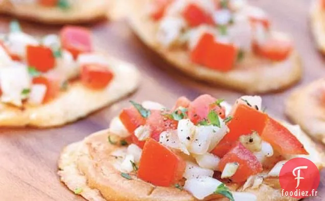 Bruschetta Cubaine