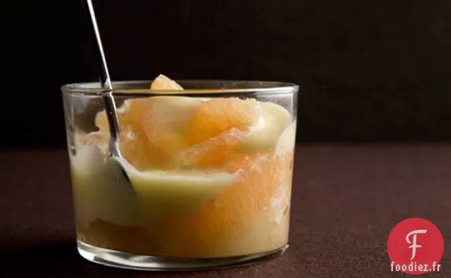 Sabayon au Citron et Pamplemousse