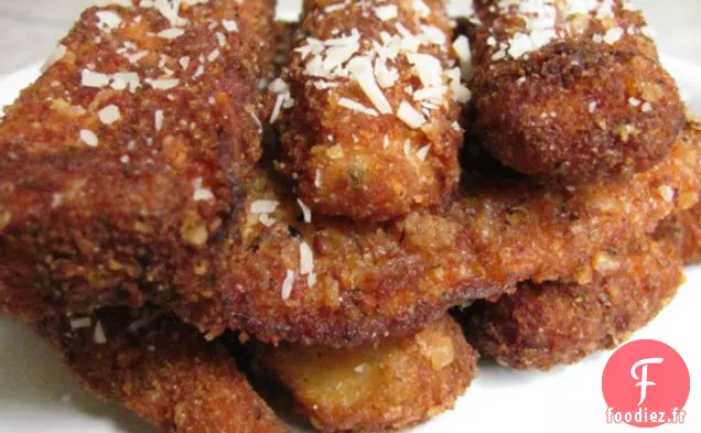 Panko - Aubergines frites en croûte