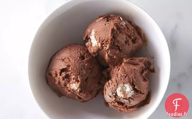 Glace Au Chocolat Et Au Malt