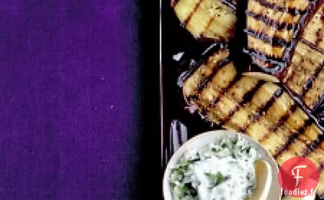 Aubergines Grillées Avec Sauce Au Yogourt