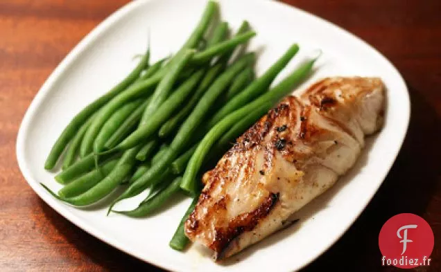 Morue Noire Grillée Au Wasabi Et Au Mirin Frais