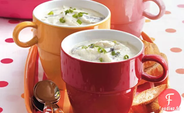 Déjeuner de Noël Bisque de Chair de Crabe