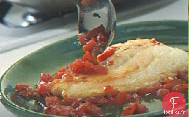 Morue Au Bouillon De Tomates À L'Estragon