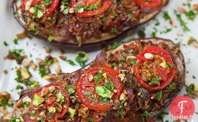 Aubergines Farcies Marocaines