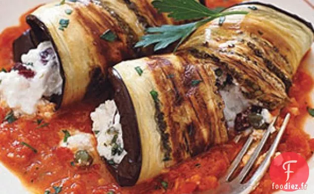 Cannellonis aux Aubergines