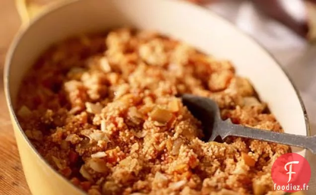 Aubergines Marocaines au Couscous