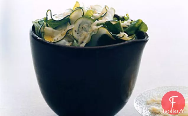 Salade de Carpaccio de Courgettes