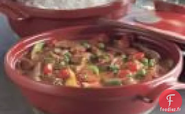 Boeuf Au Curry Rouge Thaï Et Aubergines