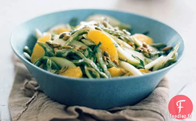 Salade de Cactus, Chayote et Pommes Vertes