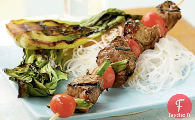 Brochettes de Boeuf Glacées Hoisin