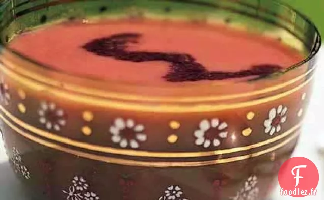 Soupe aux Baies d'été Fraîche