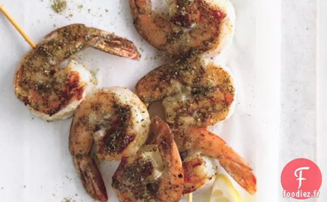 Frotter les Épices aux Crevettes