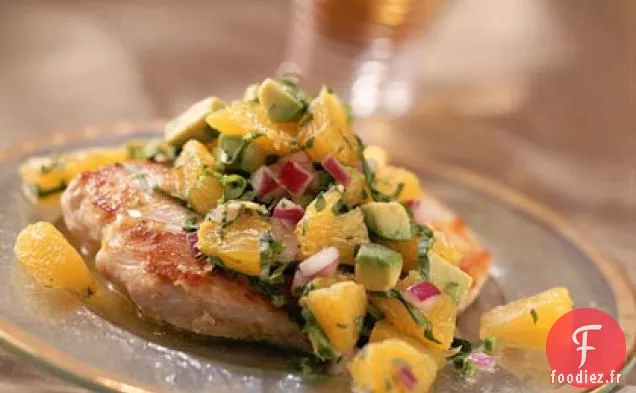 Salsa à l'Orange et à l'Avocat