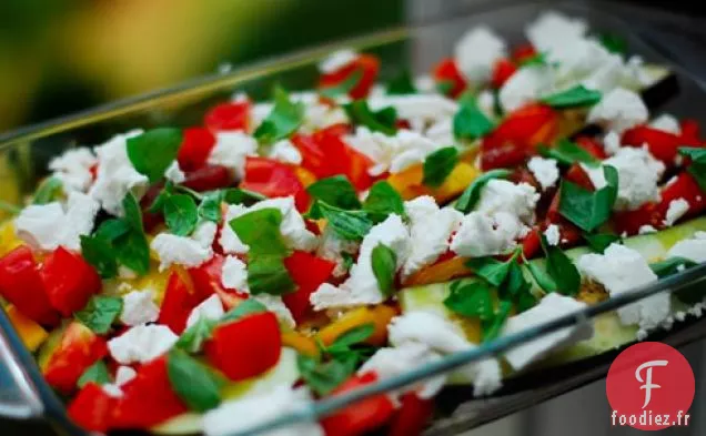 Cuisson Aubergine et Fromage de Chèvre