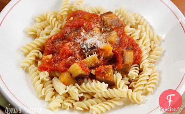 Sauce Aubergine Et Tomate