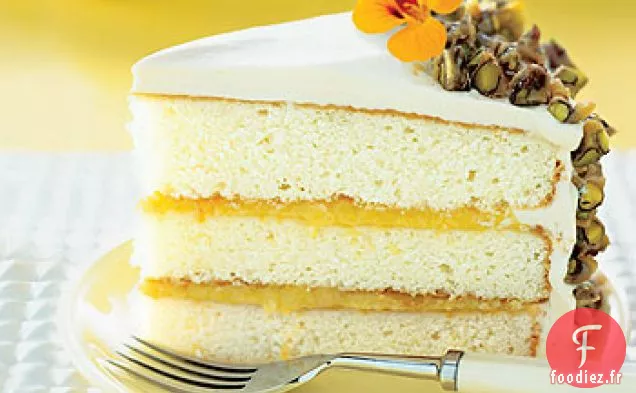 Gâteau Croquant Citron-Pistache
