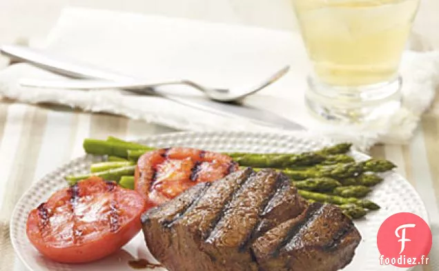 Steaks de Filet de Bœuf Marinés au Café