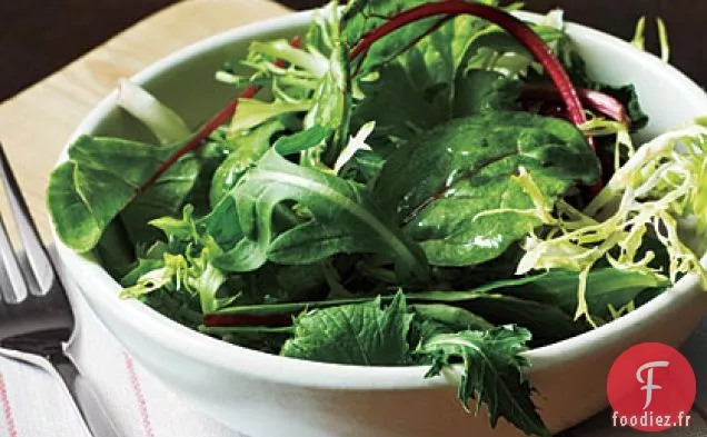 Vinaigrette aux Légumes verts et au Xérès