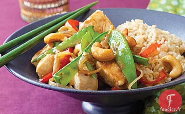 Poulet aux Noix de Cajou Au Miel