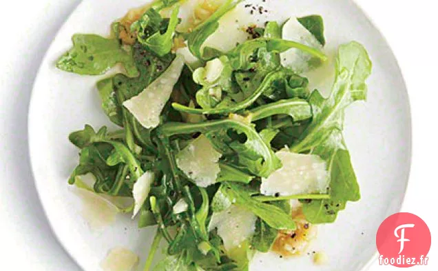 Salade de Roquette à la Vinaigrette César