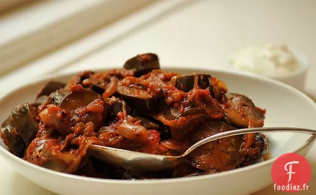 Curry D'Aubergines, De Chou-Fleur Et De Tomates