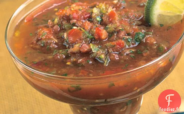 Soupe De Salsa à la Mexicaine Réfrigérée
