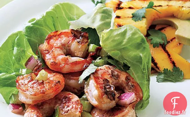 Salade de Crevettes Chipotle Épicée