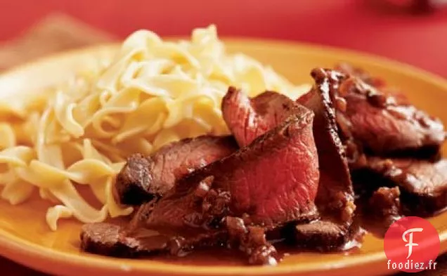 Entrecôte de Surlonge Sauce au Porto de Dijon