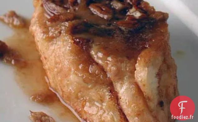 Casserole de Pain Perdu à l'Orange et aux Pacanes