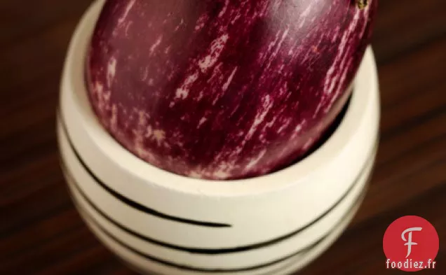 Aubergine Avec Vinaigrette Tahini-yaourt