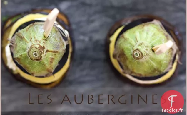 Millefeuilles D'Aubergines, Courgettes, Pommes De Terre Et Fromage