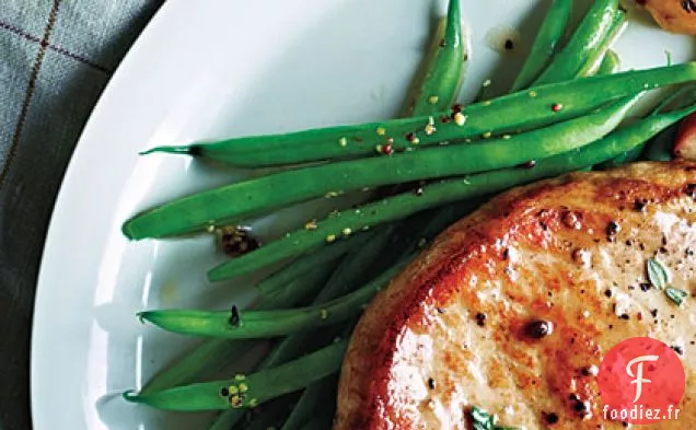 Vinaigrette Haricots Verts et Moutarde