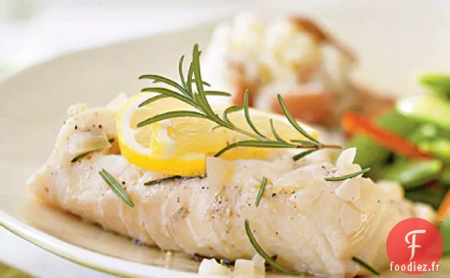 Morue infusée au romarin