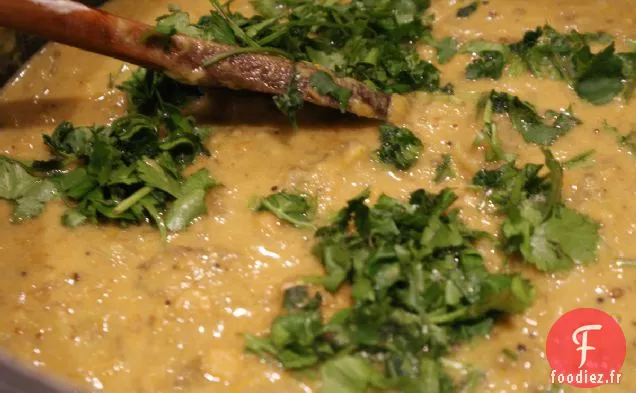 Un Festin d'Automne / Dhal d'Aubergine Fumée