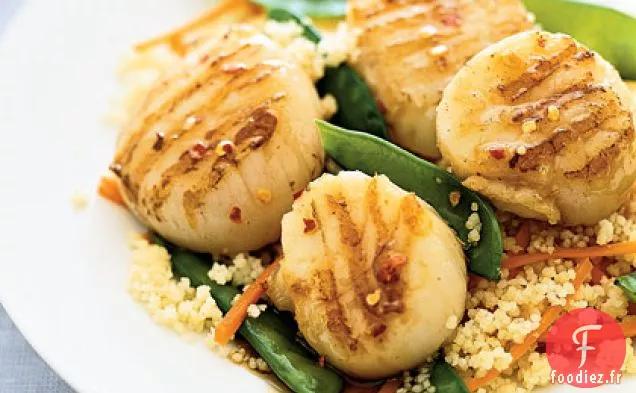 Pétoncles Glacés Au Couscous