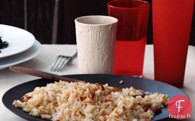 Pilaf de Riz et Nouilles aux Amandes Grillées