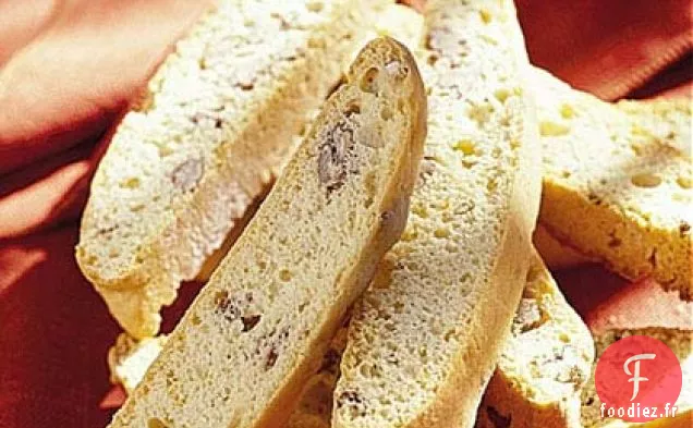 Biscotti à l'Orange et aux Noix de Pécan