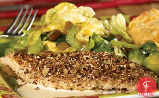 Poulet aux Noix à la Crème de Dijon