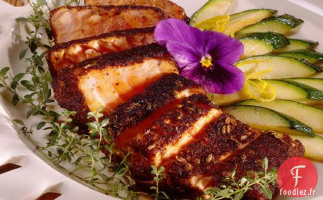 Saumon Frotté au Piment