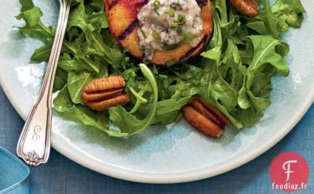 Salade de Pêche Grillée d'Été