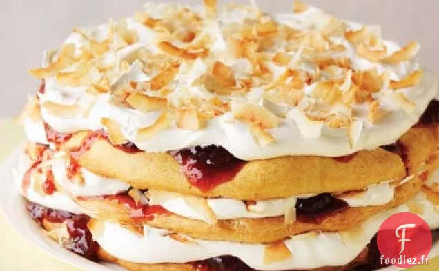 Gâteau Feuilleté à la Crème