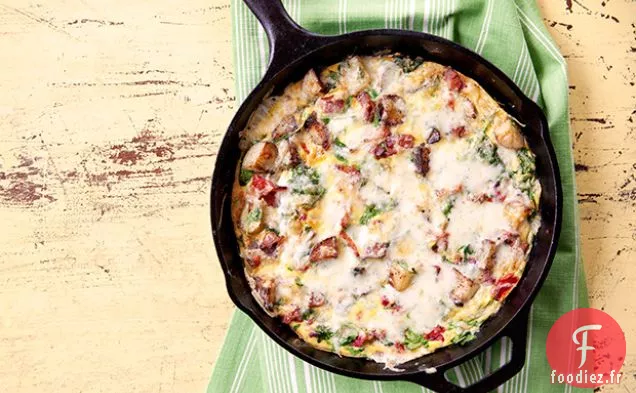 Frittata au Bacon et aux Pommes de Terre