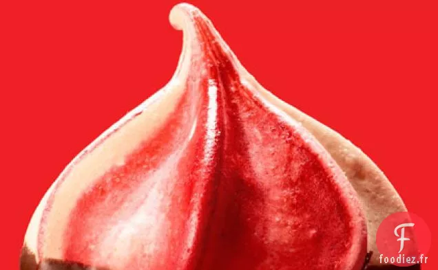 Meringues Framboise-Chocolat