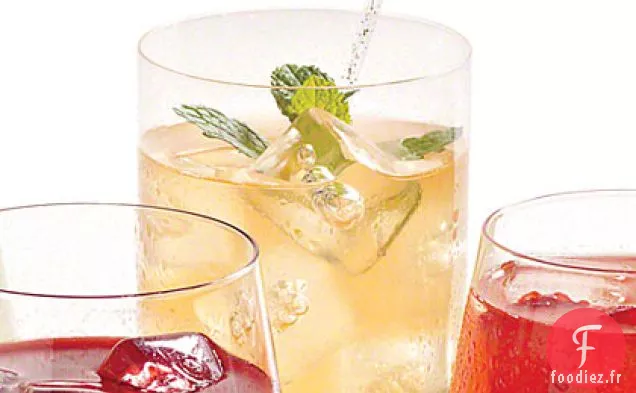 Limonade au Bourbon à la Pêche