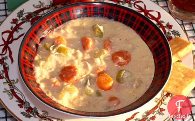 Soupe de Légumes au Fromage