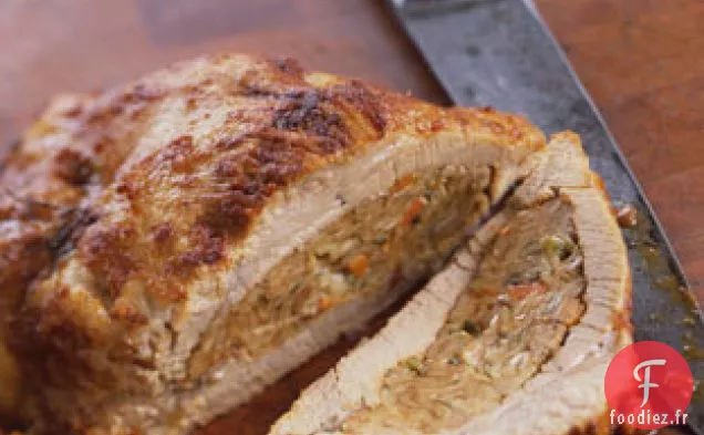 Poitrine de Veau Farcie au Matzo