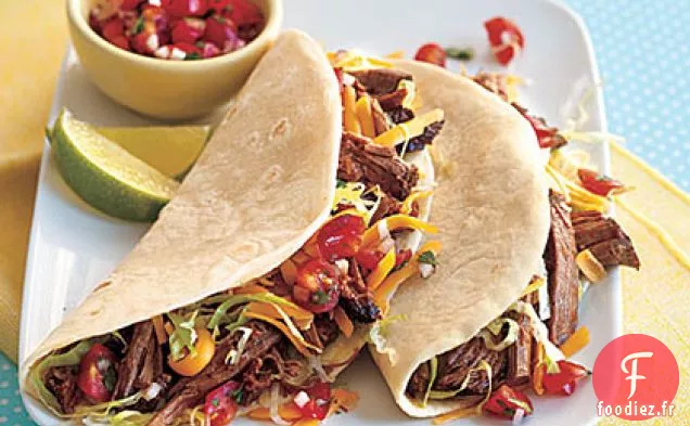 Tacos au Bœuf Râpé